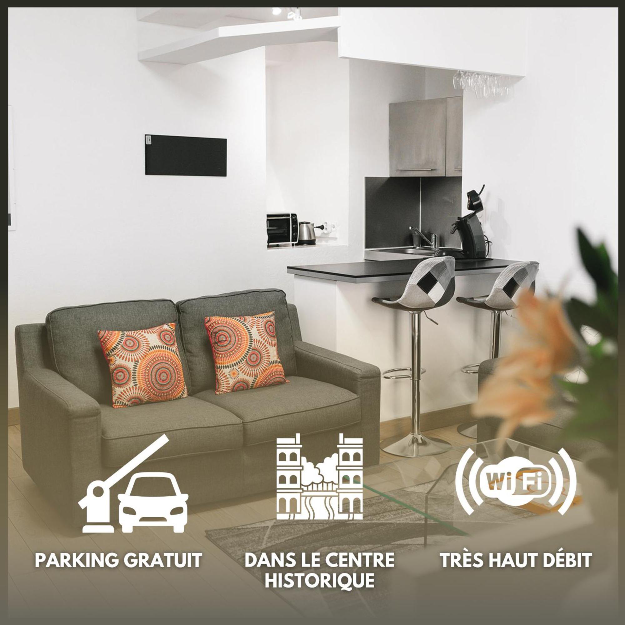 Апартаменты Le Cosy Du Gal, A 2 Pas Du Palais Des Papes Parking Gratuit Securise Авиньон Экстерьер фото
